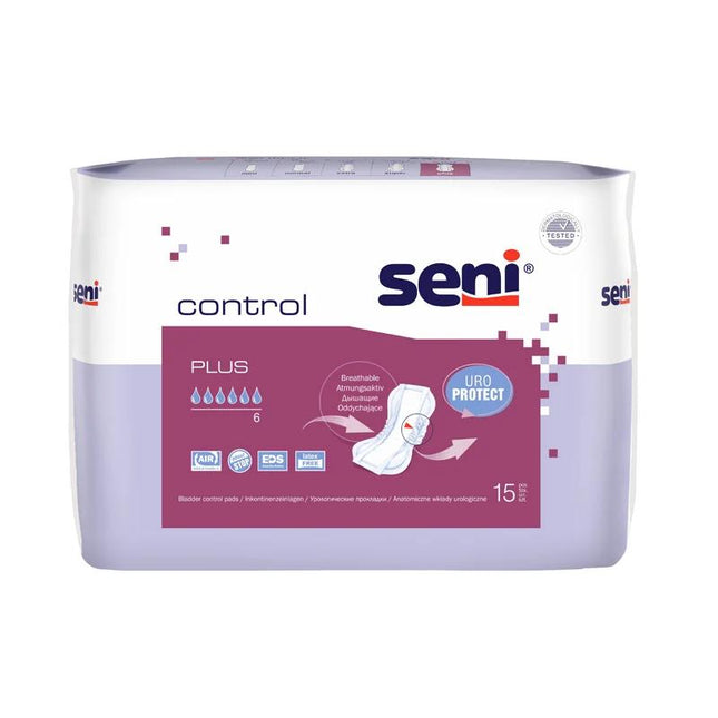 Seni Control, Einlagen Größe Plus 15er Pack