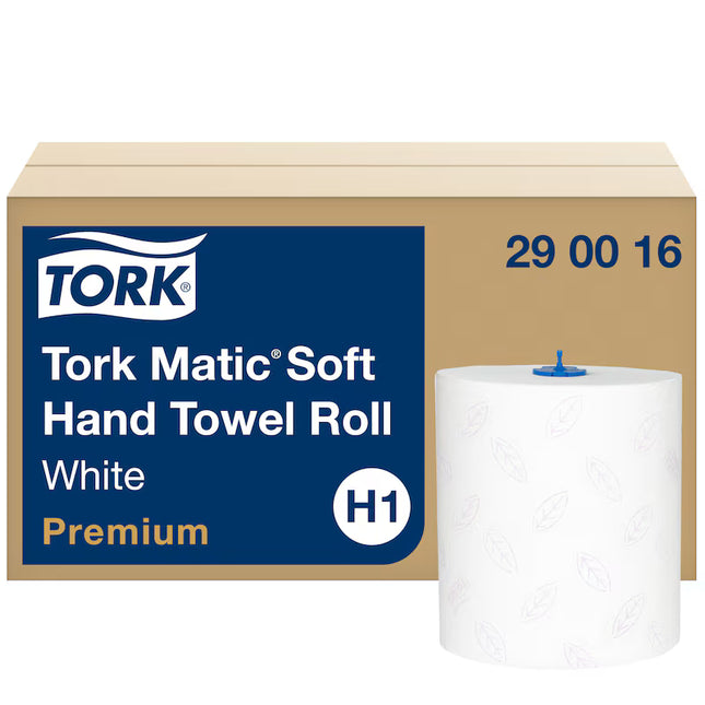 Tork Matic Soft Papierhandtücher H1 Premium 290016 – 6 Rollen à 100 Meter