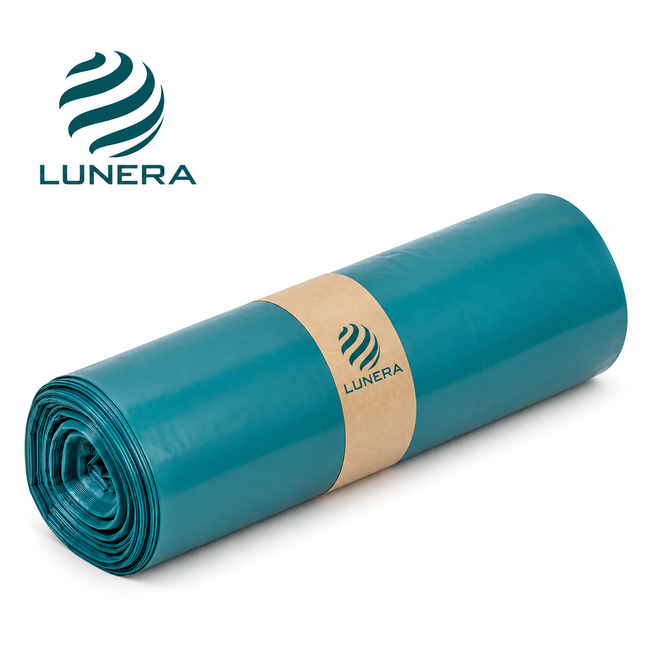Lunera Premium100 Müllsack 120 L 70 × 110 cm – 10er Rolle