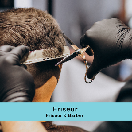 Schwarze Nitrilhandschuhe für Friseur und Barber, sorgen für präzises Arbeiten und Hygiene