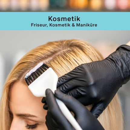 Schwarze Nitrilhandschuhe, perfekt für Kosmetik, Friseur und Maniküre, bieten sicheren Schutz und Komfort